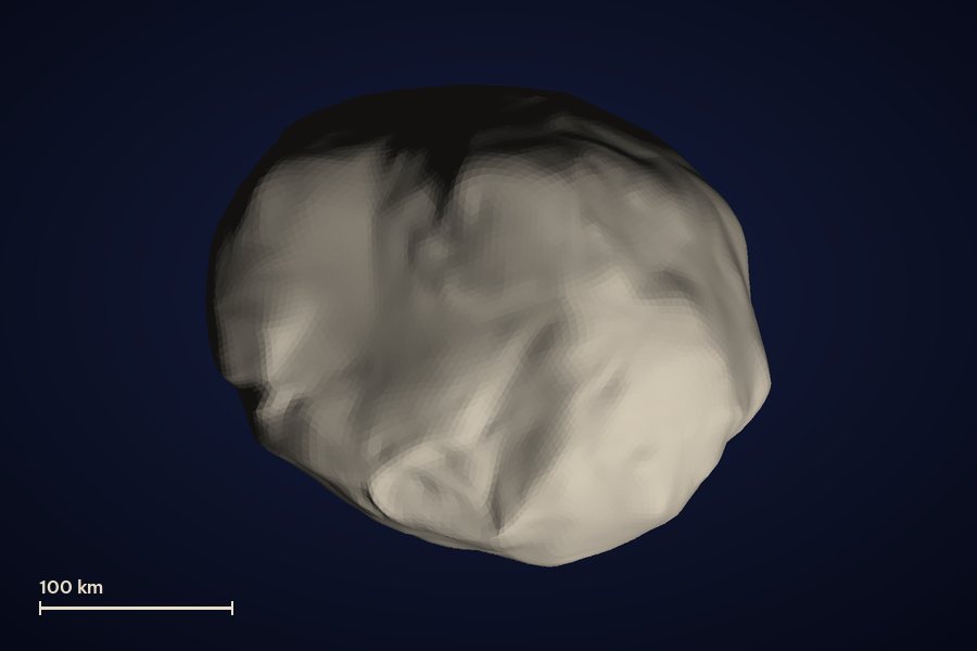 Hình dạng 3D của 3 Juno